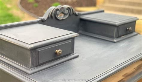 Learn How To Paint Furniture With Black Chalk Paint This Step By Step