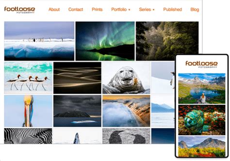 Build A Landscape Photographer Portfolio Website Zenfolio