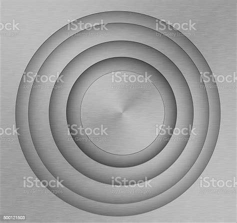 Lingkaran Bentuk Abstrak Besi Latar Belakang Efek Bayangan Cahaya Foto
