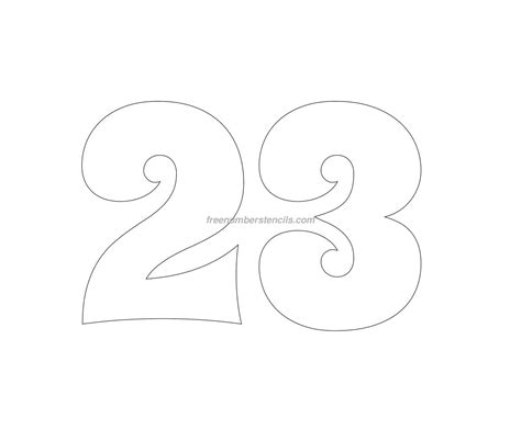 7 Best Images Of Free Printable Number Templates Number 3 Stencils