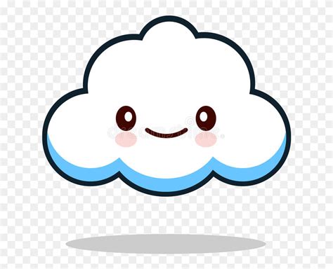 Clipart Clouds Cute Cartoon Cute Cloud Clipart Png Transparent Png
