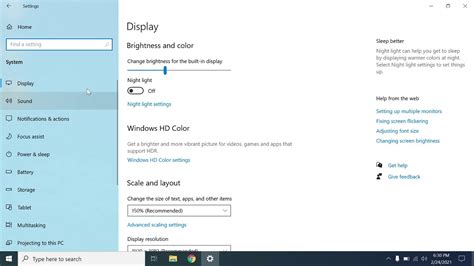 How To Brighten Your Computer Screen In Windows 10 Youtube