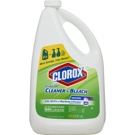 Clorox Clean Up All Purpose Cleaner With Bleach Original 64 Ounce