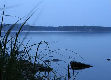 Blue Night Blue Lake Ville Oksanen Flickr