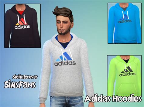 Sport Hoodies By Siciliaforever At Sims Fans Sims 4 Updates