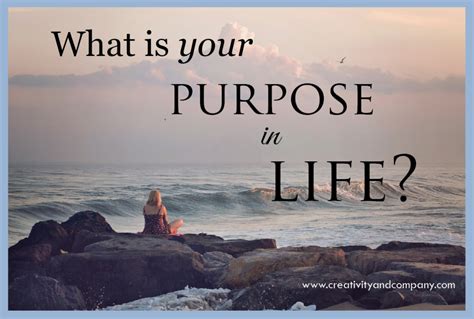 What Is Your Purpose In Life A Creative Life