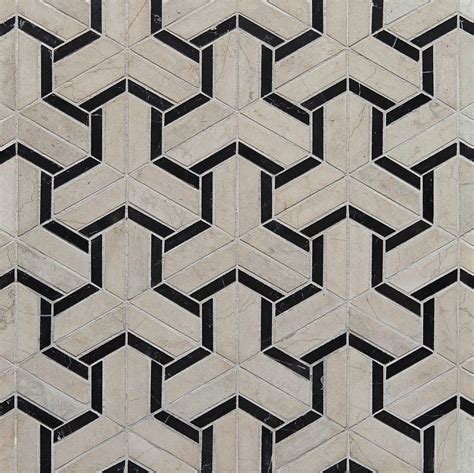 Art Deco Maze Natural Stone Tiles From Claybrook Interiors Ltd