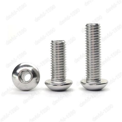 M4 M5 M6 M8 M10 M12 Stainless Steel Hex Socket Button Head Hollow