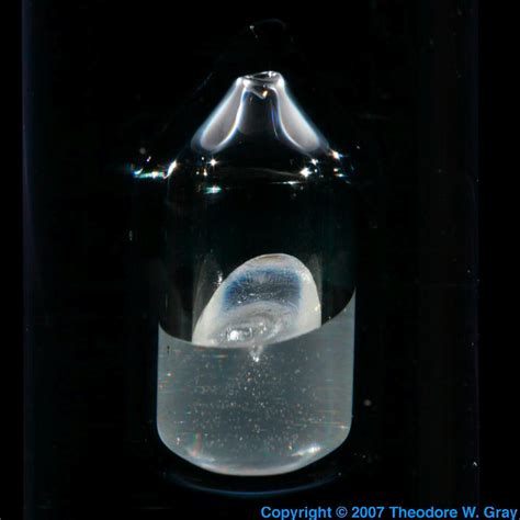 Really White Phosphorus A Sample Of The Element Phosphorus In The