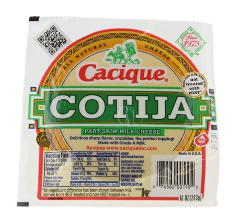 Cacique Cotija Part Skim Milk Cheese Hy Vee Aisles Online Grocery