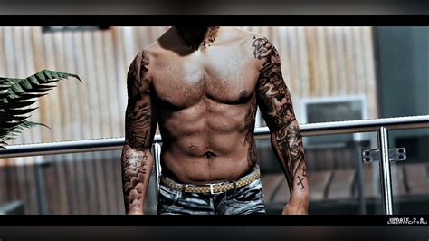 Download Tattoos For Franklin Body Tattoos And Bullets Scars 23 For