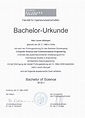 Bachelor Zeugnis Urkunde Diploma Supplement by Levon Altunyan - Issuu