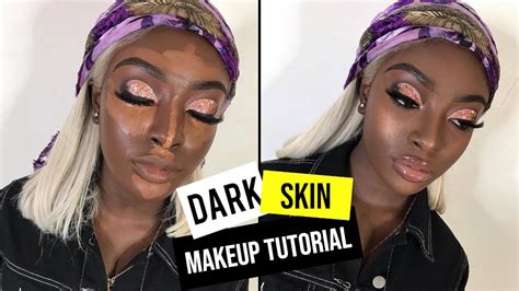 Instagram Baddie Dark Skin Makeup Tutorial 2018 Makeup