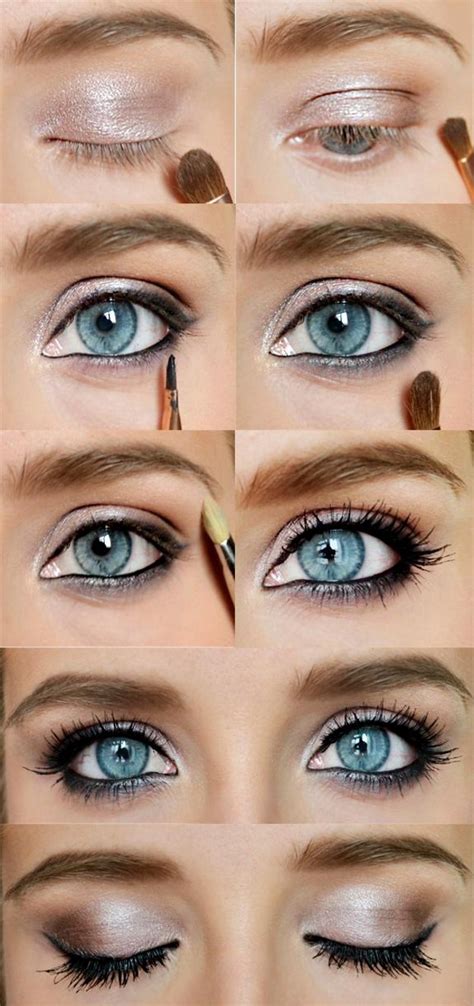 How To Do Dramatic Eye Makeup For Blue Eyes Wavy Haircut