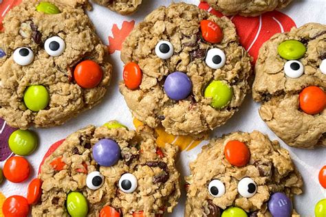 Halloween Monster Cookies Recipe 31 Daily