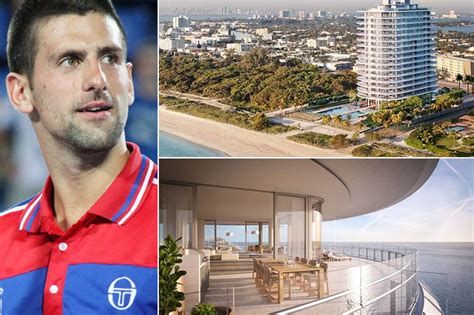 Novak Djokovic House Tour Tennis Player Novak Djokovics Luxe Miami