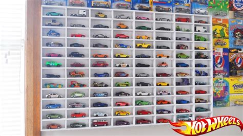 Perfect for storing a prized collection or growing one. My Hot Wheels Car Display Case! (Loose Car Collection ...