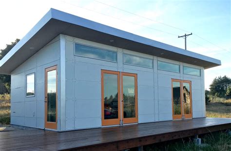 Prefab Accessory Dwelling Units Adu And Modern Garages Studio Shed