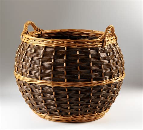 Barrel Log Basket | Wicker Baskets