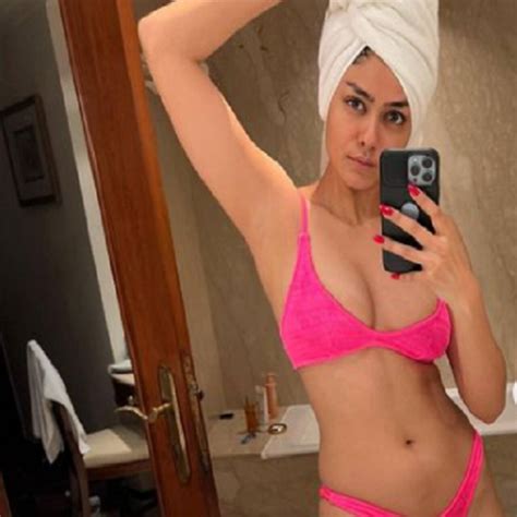 Jersey Star Mrunal Thakur Flaunts Curves In A Pink Bikini Shares How