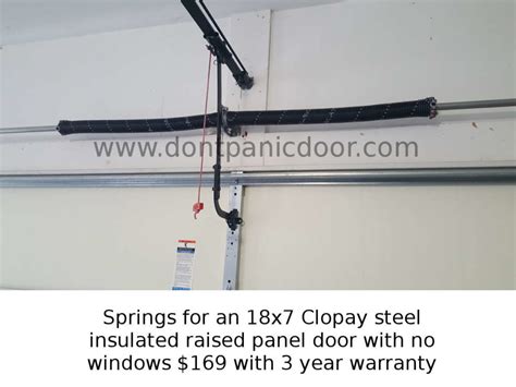 Clopay Garage Door Torsion Spring Replacement Bios Pics