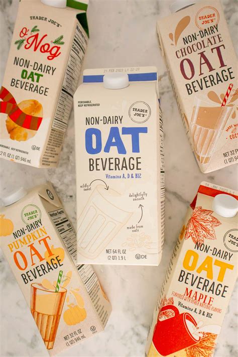 Trader Joe S Oat Milk Review Plain Flavors