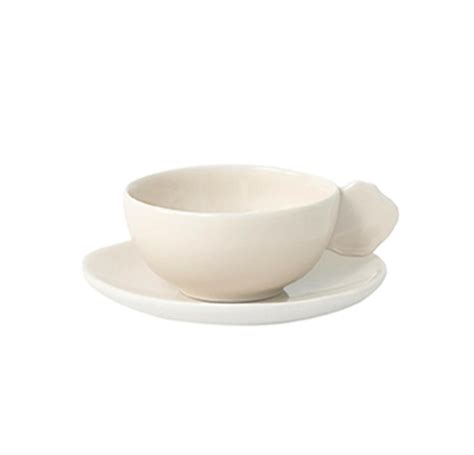 CUP SAUCER S PLUME NUDE