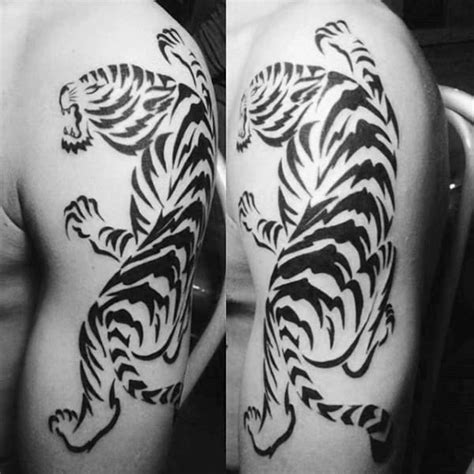 40 Tribal Tiger Tattoo Design Ideas 2023 Inspiration Guide