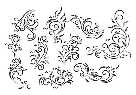 Vintage Floral Design Vector 120463 Vector Art At Vecteezy