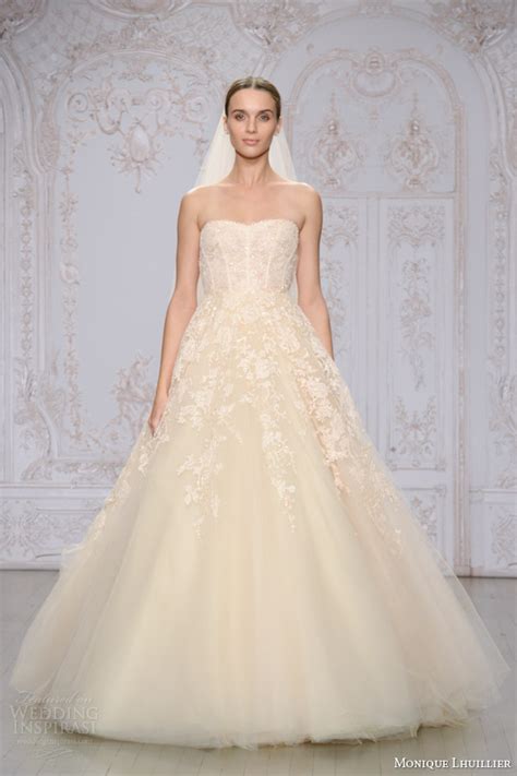 Monique Lhuillier Fall 2015 Wedding Dresses Wedding