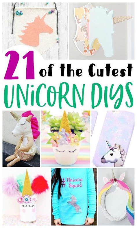 20 Unicorn Diy Crafts For Girls In 2020 With Images Diy Crafts For