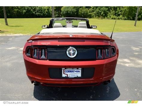 2014 Ruby Red Ford Mustang V6 Premium Convertible 82161366 Photo 6