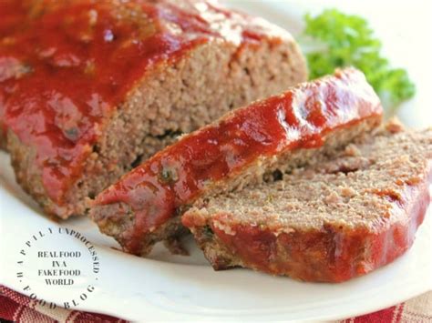 Best Ever Meatloaf With A Brown Sugar Honey Whiskey Glaze