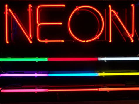 Neon Colors Neon Color Collage Neon Colors