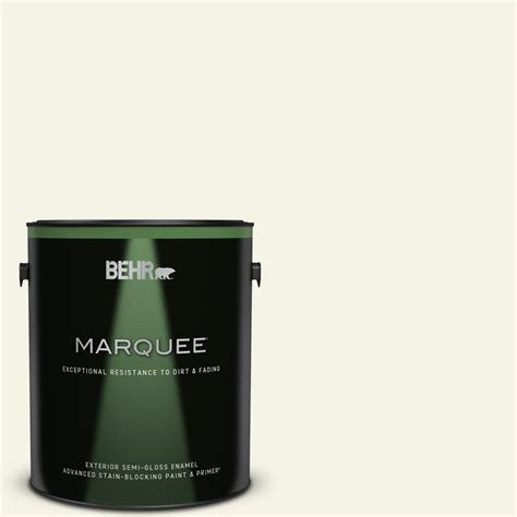 Behr Marquee 1 Gal Bwc 04 Beach House Semi Gloss Enamel Exterior