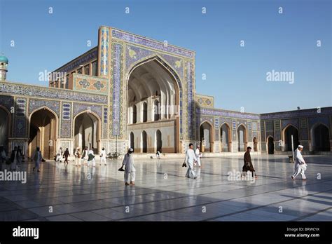Blue Mosque In Herat Afghanistan Stock Photo Alamy