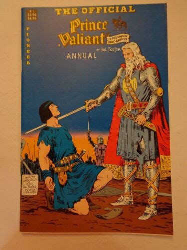 Prince Valiant King Arthur Annual Hal Foster 1 Pioneer Comics Winter
