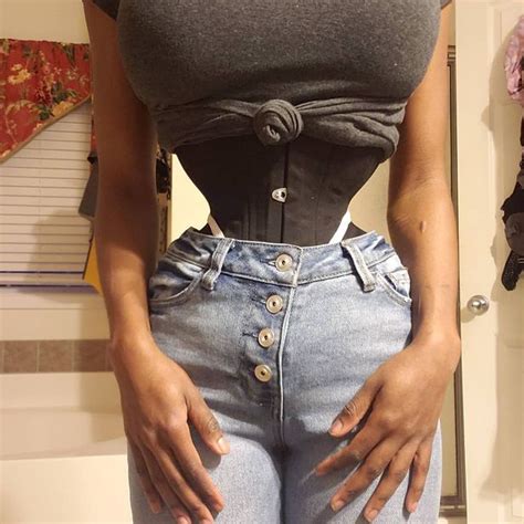 Woman Uses Corset To Shrink Waist To Just Inches But Lovers Dont