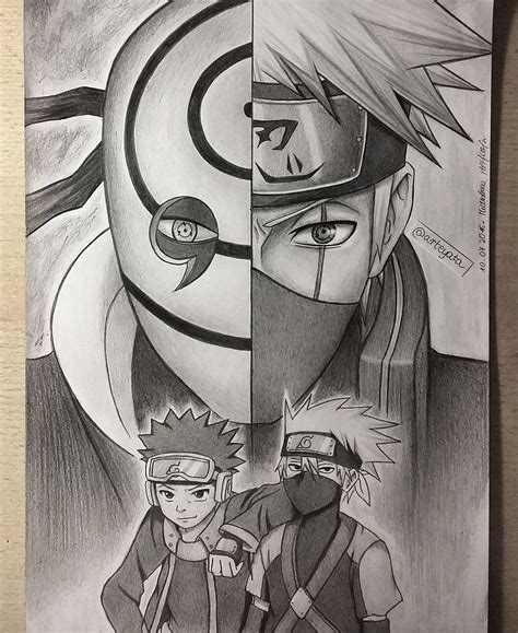 Naruto By Arteyata Coloriage Naruto Art Naruto Dessin Naruto