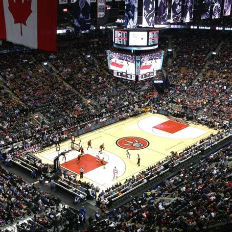 Scotiabank Arena Basketball Stadium In Toronto