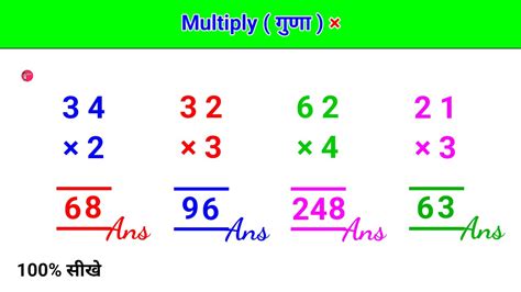 Guna Kaise Karen Ank Ka Guna Kaise Karen Two Digit Multiplication Ank Ka Guna Trick