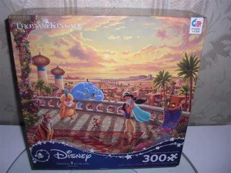 Disney Thomas Kinkade 300 Piece Aladdin Puzzle Ceaco 4222 New