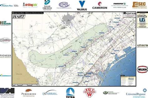 Eagle Ford Shale Infrastructure Map Midstream Operators Companies