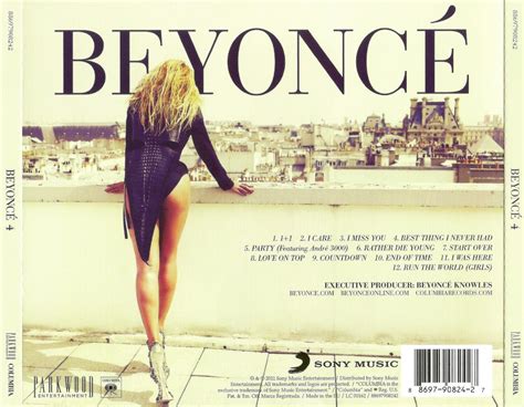 Release “4” By Beyoncé Cover Art Musicbrainz