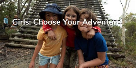 Girls Choose Your Adventure Cataract Activity Centre Nsw School