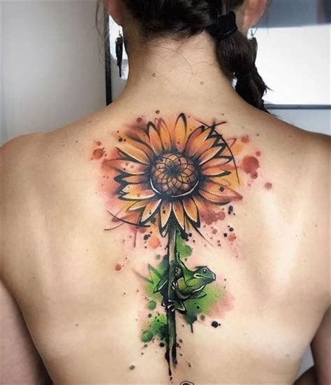 40 Sunflowers Tattoos Design Ideas For Women Chic Better