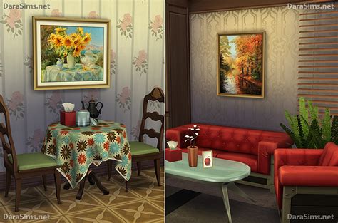 Sims 4 Urban Paintings