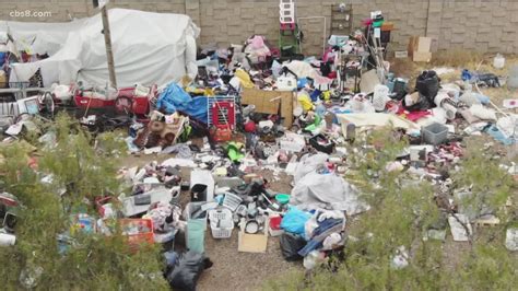 National City Homeless Encampment Given Notice To Vacate