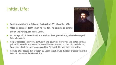 Ferdinand Magellan A Short Biography