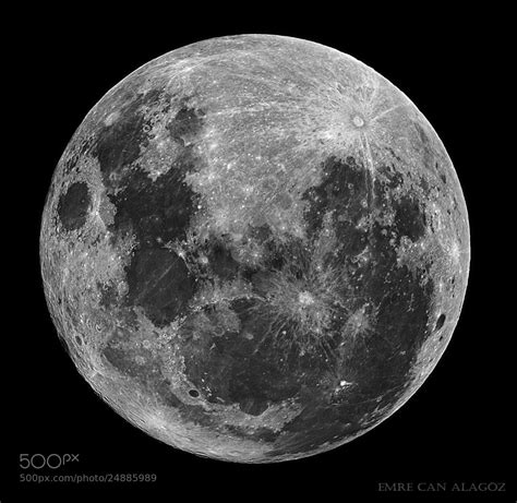 Photograph Moon Through My Telescope By Emre Alagöz On 500px